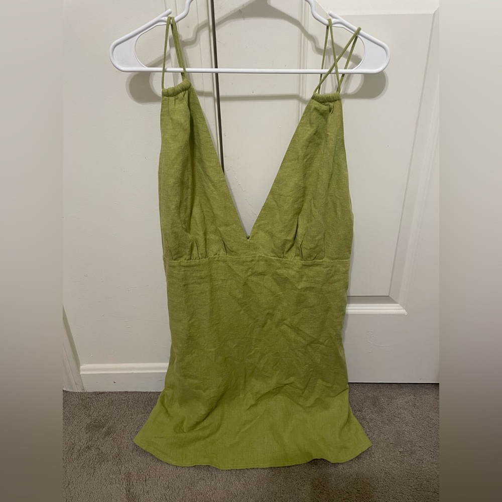 Abercrombie and Fitch green romper